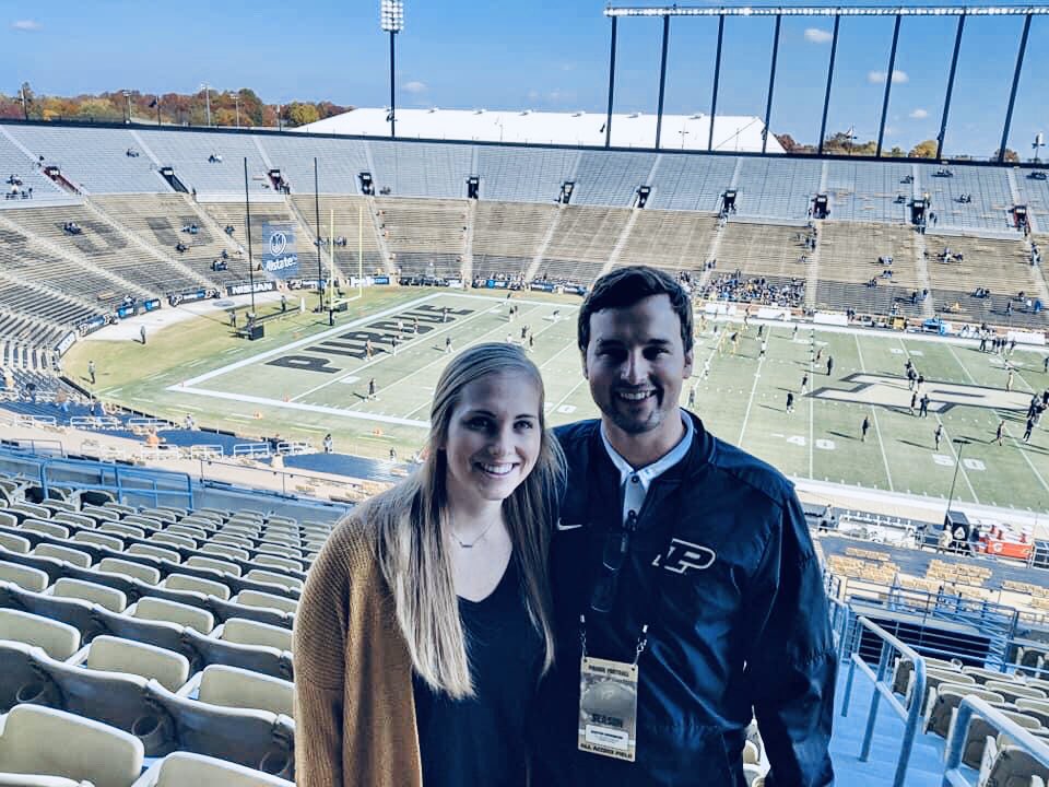 austinweisinger's tweet photo. Thanks for the nomination @hawktixdude 

24 hours to post a working in sports picture or donate $20 to a local charity (or both?!).

Next: @bridgetmichael3 @QuinnMead25 @BenKewman https://t.co/fvsbbgj55Q
