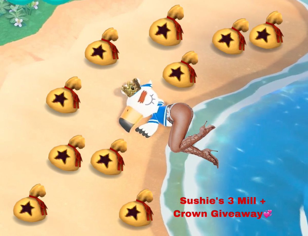 Yet another giveaway (´∀｀=) ♡ 

giving away 3 mill + a crown (worth 1 mil)

(*´∀`)♪ to enter: RT / Follow me♡ 

- I’ll be doing a Bamboo Wand Giveaway + 1 Mill when I reach 400 followers!∩^ω^∩

ends april 13th 6pm EST easter Monday.

tysm and goodluck everyone╰(*´︶`*)╯