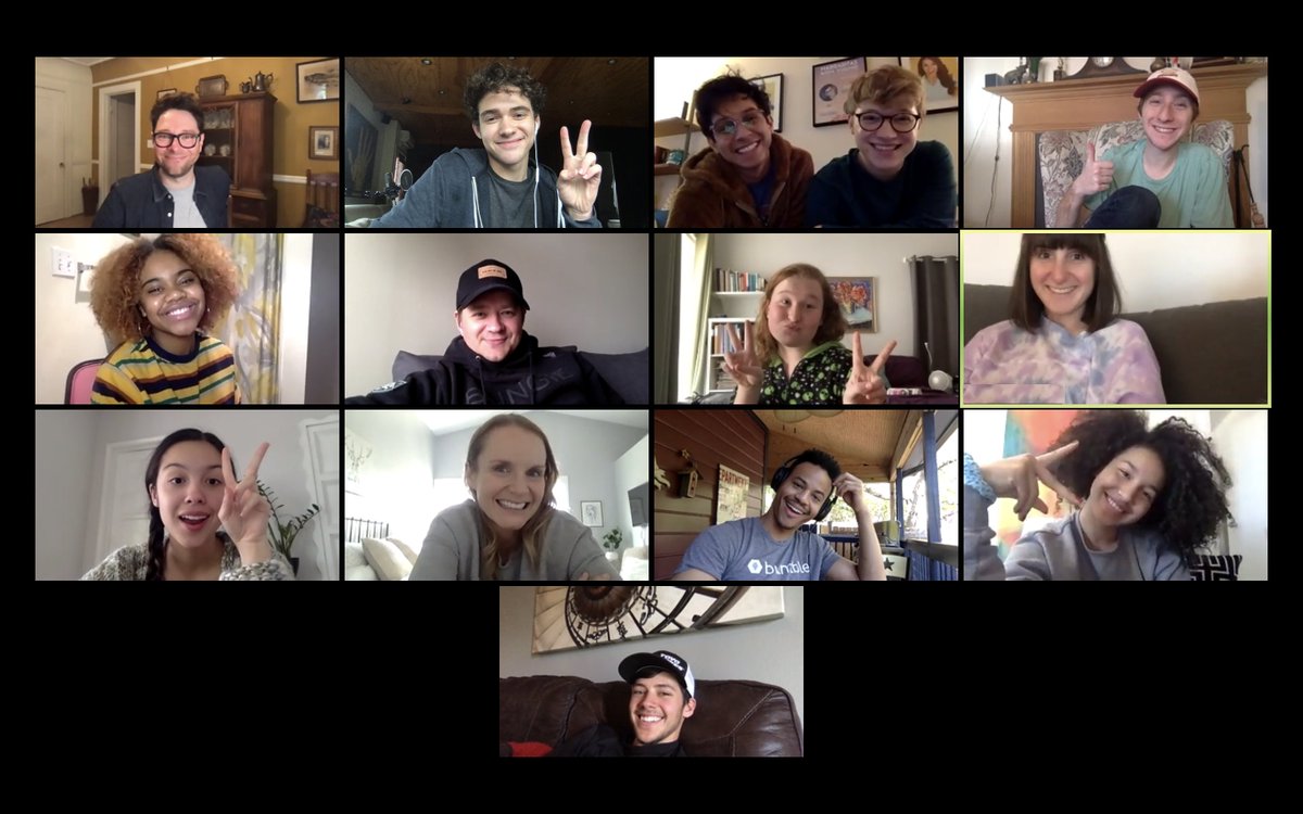joshuatbassett's tweet image. weekly zoom call with some of the finest people on the planet!