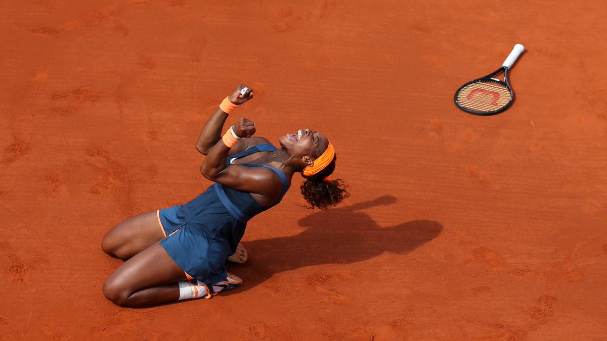 Grand Slam  #162013 Roland GarrosDef. Maria Sharapova 6-4, 6-4Racket: Blade 104 (Black/Silver)