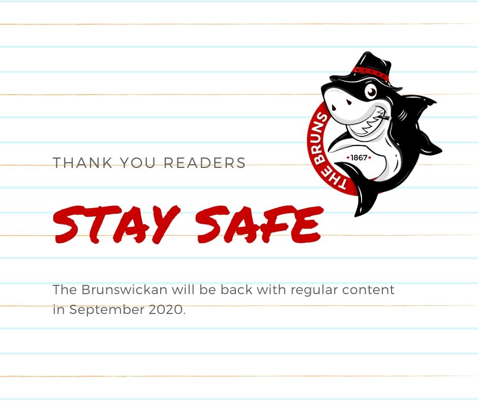 Thank you, from your Brunswickan 2019/2020 team