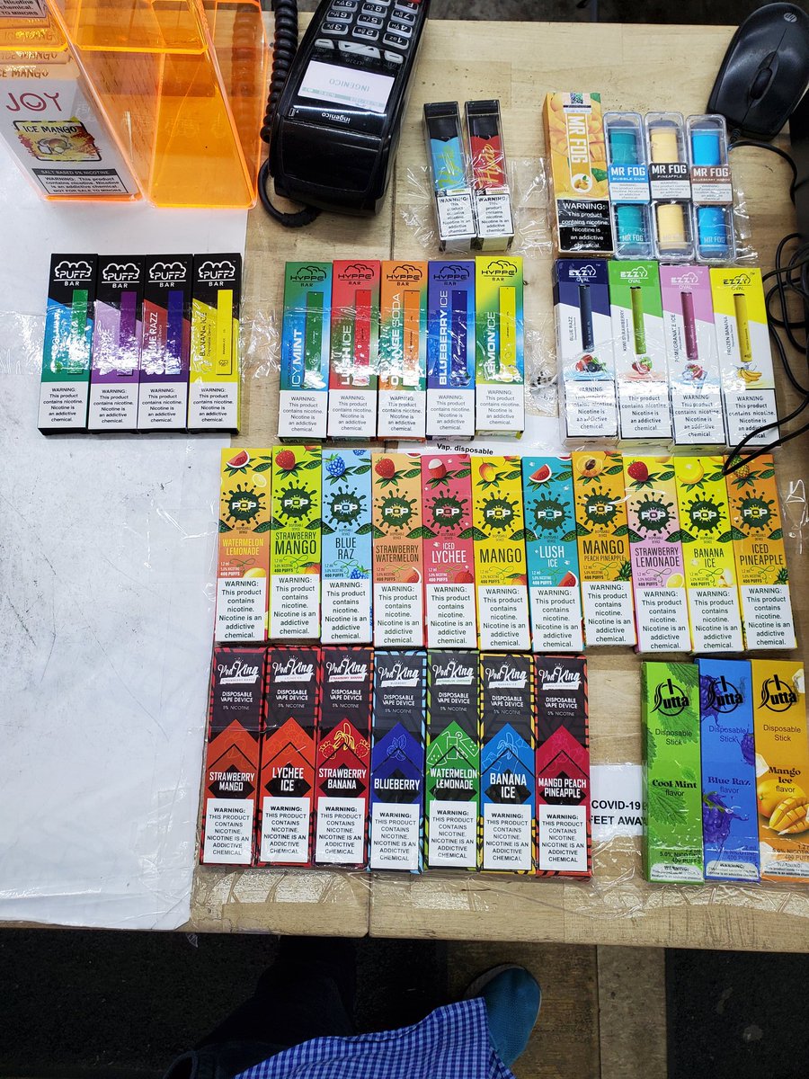 Got all the disposable device with cool fruity flavors!!

One stop place

#weprovidetheparty
