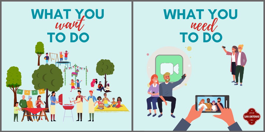 This Easter, we need you to love your extended family from a distance &amp; remember that you can still be together while apart. Only members of a household may gather. Connect a little differently this year, so that in the future we can all come together again for Easter ❤