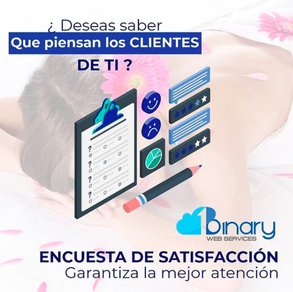 binarywebsas's tweet photo. #binarywebservice #atencionalpublico #servicioalcliente #encuestadesatisfaccion #spa #clinicaspa #seguridad #comunidadbinrary #credibilidad #confianza https://t.co/WWeuReAVRd