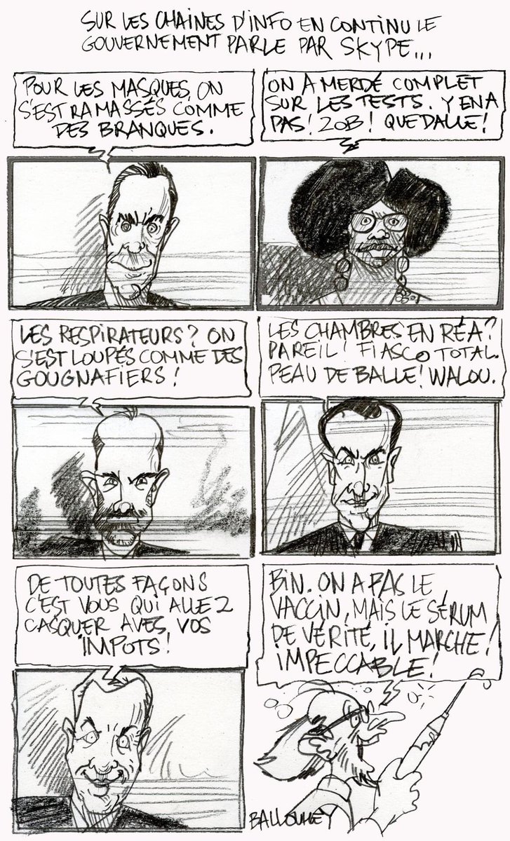 #SérumDeVérité #coronavirus #COVID19france #JeResteChezMoiJeSuisUnHeros #cartooningforsolidarity @FranceCartoons