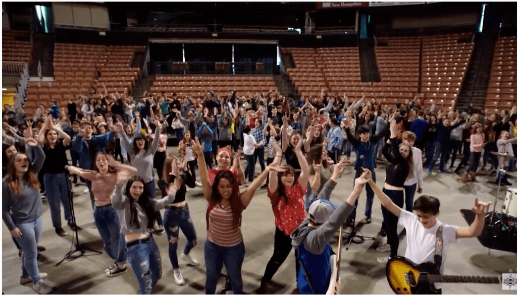 rocklinesmag's tweet photo. SULLY ERNA and GODSMACK Take 400+ New England Middle School Students on the Musical Adventure of Their Lives https://t.co/xBeLVHmDct https://t.co/kEOJoqlEtm