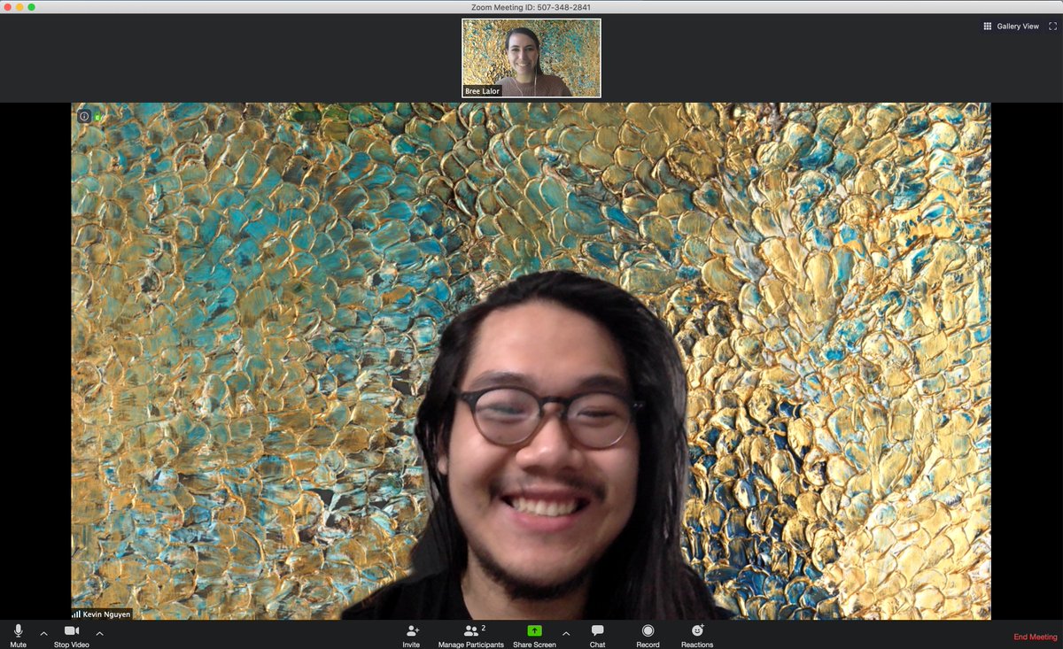 My colleagues made <a href="/ArtLifting/">ArtLifting</a> art into @zoom_us virtual backgrounds! Grateful to have Zoom as a tool to unite out team during this time of social distancing. Kudos to <a href="/ericsyuan/">Eric S. Yuan</a>!

Marc, the artist behind this GORGEOUS piece shared, "Art gives me the direction that I've lost."