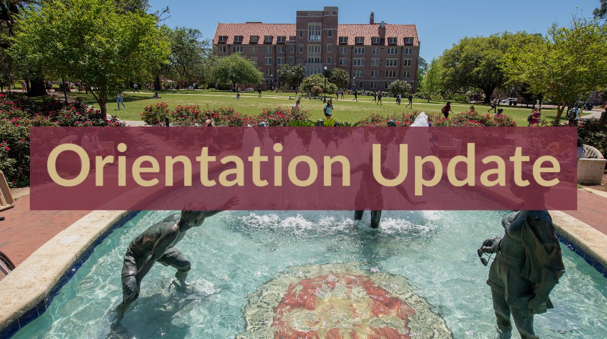 FSUAdmissions's tweet photo. We’re excited to share that orientation for Summer &amp; Fall 2020 will be offered online. By offering sessions online, we can ensure the health &amp; safety of everyone. Once you have finalized your admission deposit, please register for an orientation session at
https://t.co/xaQiBhFYQv https://t.co/r29gUSSOsV