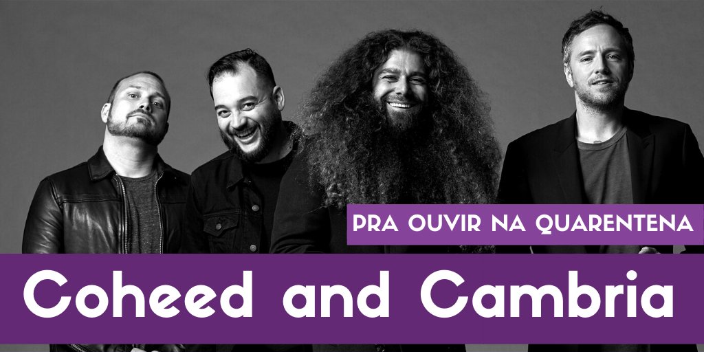 que cabelo é esse, rapaz?? a indicação da vez é a banda Coheed and Cambria, um grupo de rock progressivo mais "completo" do que o normal. quer saber o porquê? Se liga no episódio de hoje do nosso podcast: open.spotify.com/episode/6xrh9F…