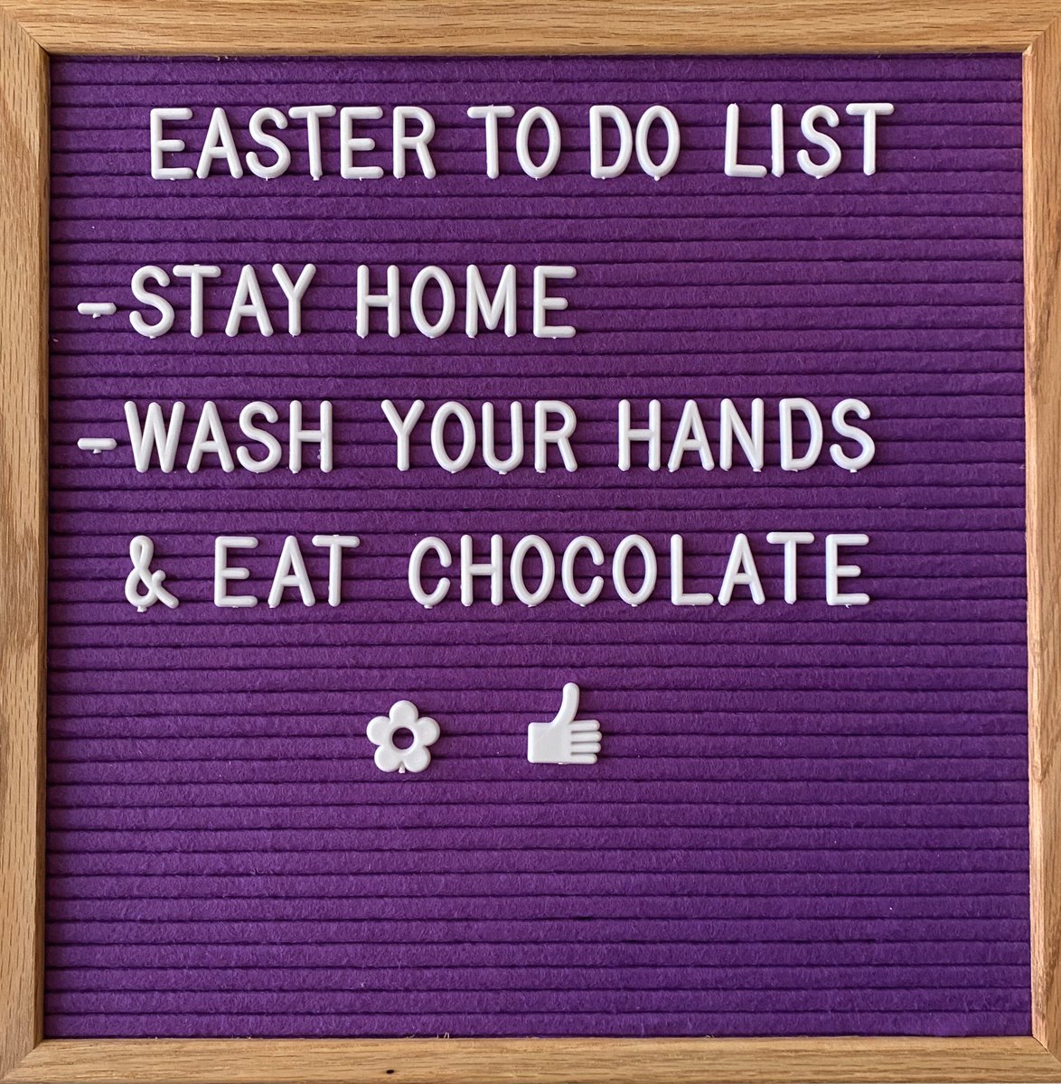 Remember this Easter weekend to stay home. Let’s #PlankTheCurve. We hope you have a happy, healthy and safe Easter weekend! 🐰🐣