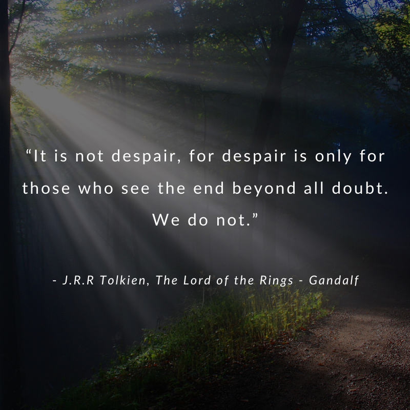 Affinity_Forge's tweet photo. Tolkien lived through a time of war. Though we're not at war, there are some similarities in these difficult &amp; uncertain times. Especially seeing many lives &amp; economies suffer. Nonetheless, there's always hope and we are in this together. Strength, peace, &amp; hope! We will endure. https://t.co/iBcNkjdny1