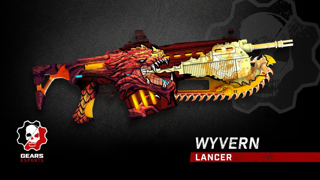 Want this 🔥 Wyvern Lancer skin?
 
Play at least one match on the Gridiron Ladders at play.gears.gg anytime between April 6th &amp; April 26th!
 
(Ladders ONLY - There is NO skin reward for the OLT)
 
More info: gears.gg/gears-5-esport…