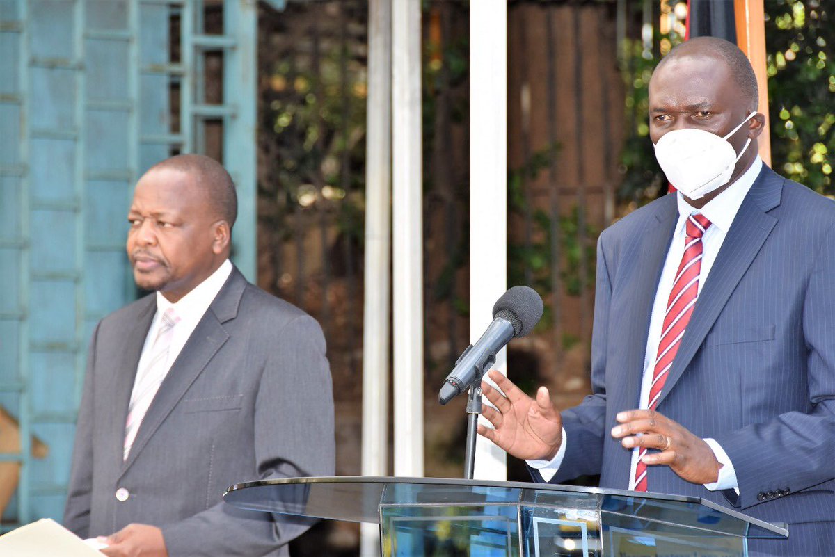 Mercy_mwangangi's tweet photo. @MOH_Kenya has directed all the 47 counties to identify &amp; designate a COVID-19 hospital, for other hospitals to continue offering other services such as maternal &amp; child health, immunization,  reproductive health, TB &amp; HIV services; Dr. Patrick Amoth, DG Health.
#KomeshaCorona https://t.co/VcSK2dDeRn