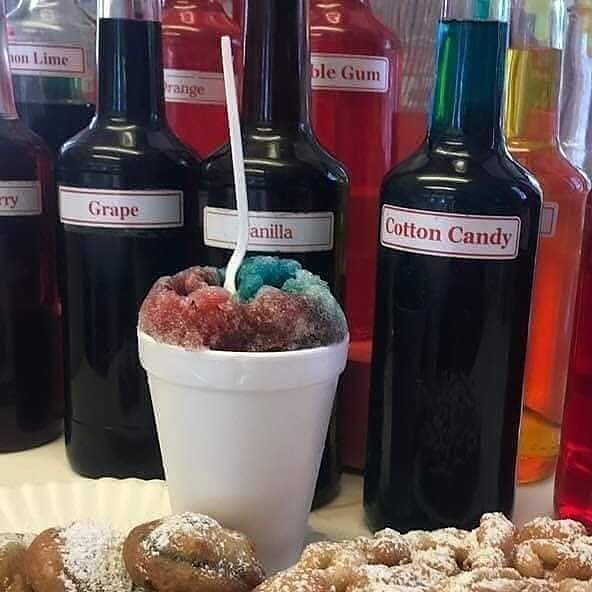 Friday and Saturday we will also be open at Ron Ayers Motorsports 1929 N Memorial Dr, Greenville, NC 27834. With Snowballs, Funnel cakes and fried oreos. 
 Yes we are still at the food truck Rodo.