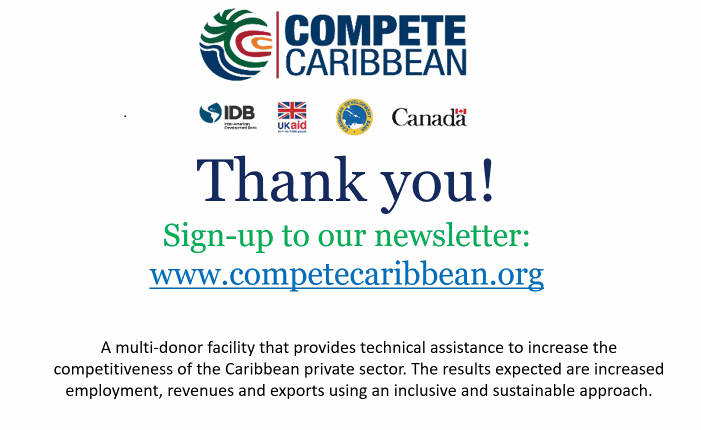 competecarib's tweet photo. What a FANTASTIC two days of discussion and knowledge transfer between problem owners and solution providers across the world. The Blockchain Innovation Initiative Symposium was a resounding success. Thank you and stay safe!
#BIIBarbados #CompeteCaribbean #Blockchain https://t.co/vE3MCO8oBY