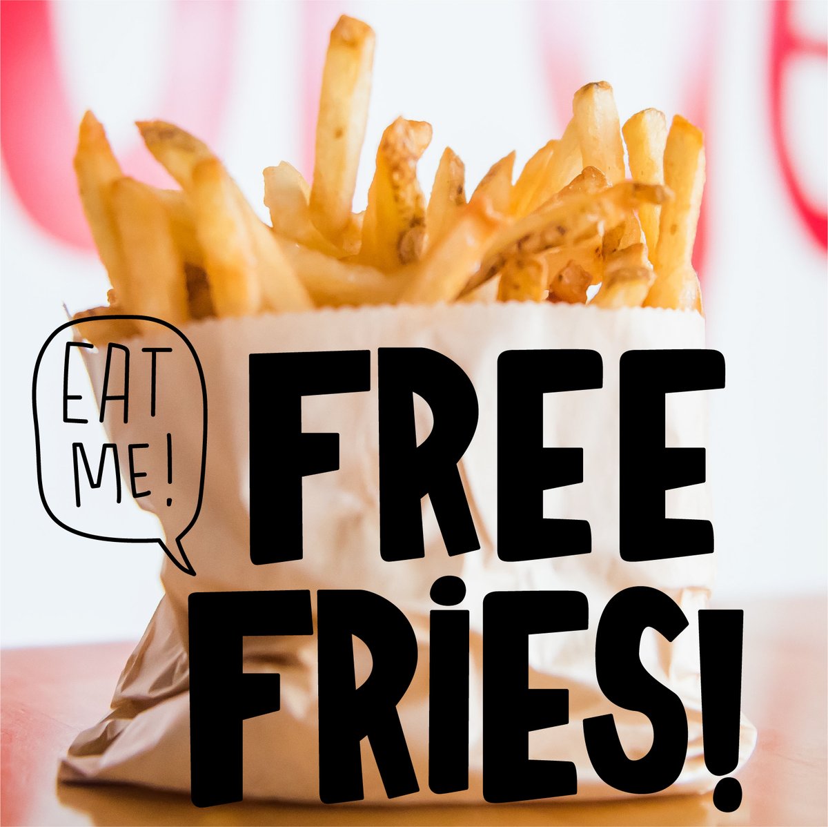 We're sharing FREE fry love! Place your order online or in our app and use promo code FREEFRYLOVE to get your FREE fries. Offer expires tomorrow, 4/10/20, so hurry! 🍔🍟❤️
Not valid on delivery orders.
#freefrylove #littlebigburgerclt #eatme #besafe #staywell #restaurantrecovery