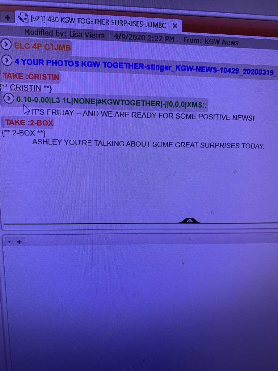 BrandonORourke's tweet image. I think we all feel this way. Sorry ⁦@AshleyKorslien⁩, it’s not Friday and you have to work tomorrow. #KGWtogether