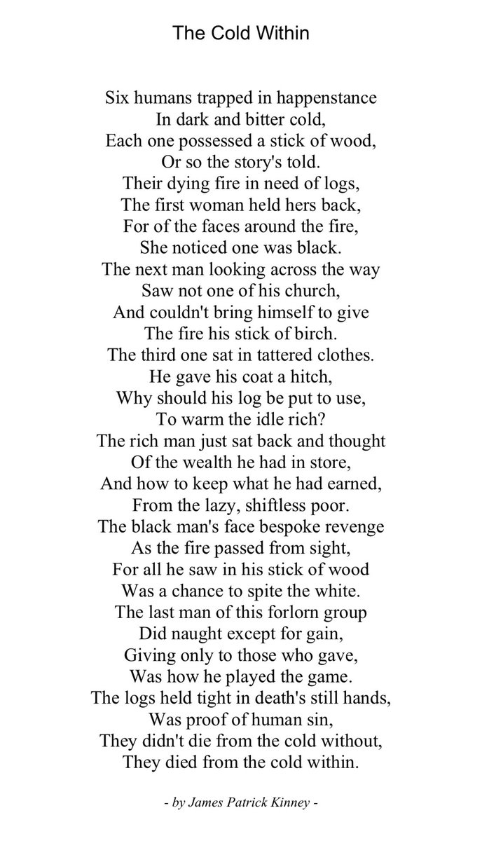 I have always loved this poem since I was a kid....
