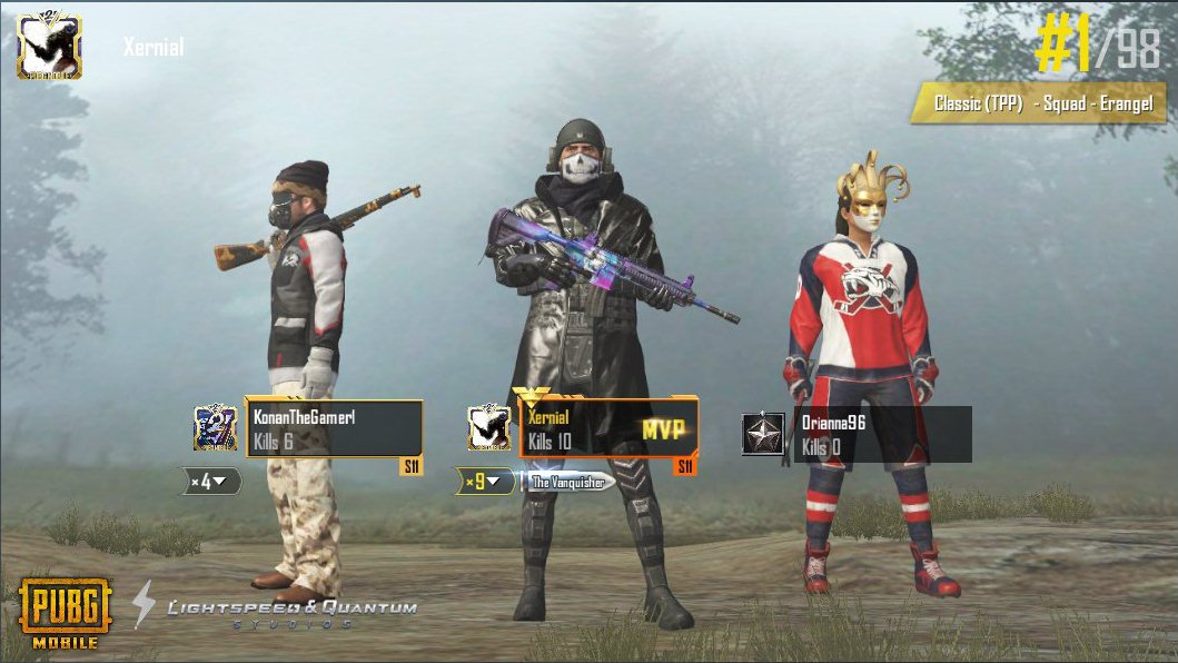 Xernial's tweet image. THAT'S ANOTHER DUB IN @PUBGMOBILE SOLID PERFORMANCE YET AGAIN! @Konan_Heney @SGH_RTs