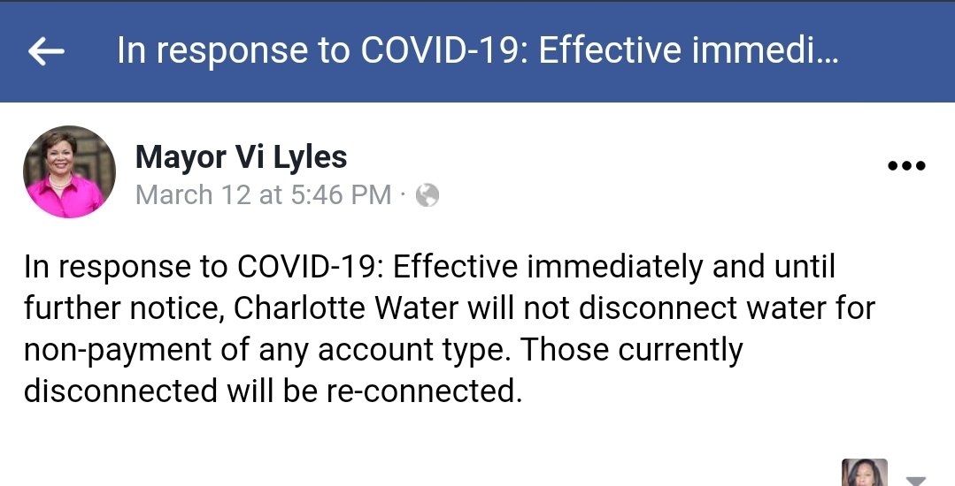 Shout out to Mayor  @ViLyles. Thank you for your leadership.  #Covid19 https://twitter.com/TeaWald/status/1248354920857772035?s=19