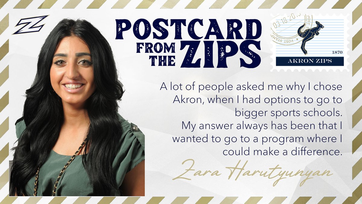 ZipsWTEN's tweet image. In Her Own Words ... A Postcard from Zara Harutyunyan

gozips.com/news/2020/4/9/…

#ZipsRiseTogether