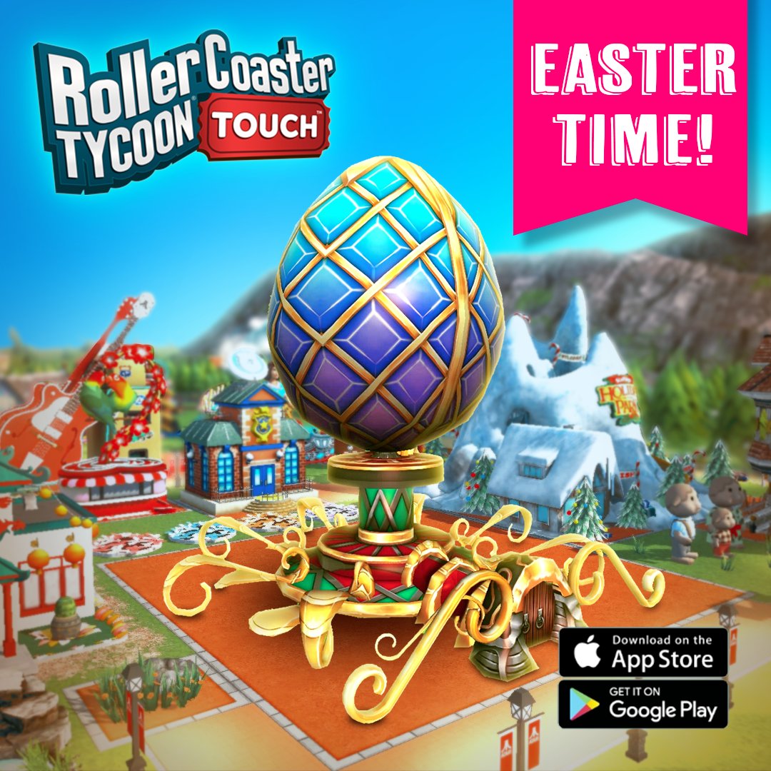 Atari on X: Easter season is NOW LIVE in RollerCoaster Tycoon Touch!  Download now and play on iOS and Android devices! / X