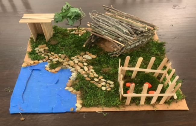 After traveling west for over 2,000 miles on the Oregon Trail, our wagon trains are ready to settle down on these amazing homesteads with their families. Welcome to Oregon Trinity 4th Graders! #trinitylearns <a href="/mrschasejones/">Chase Jones</a>