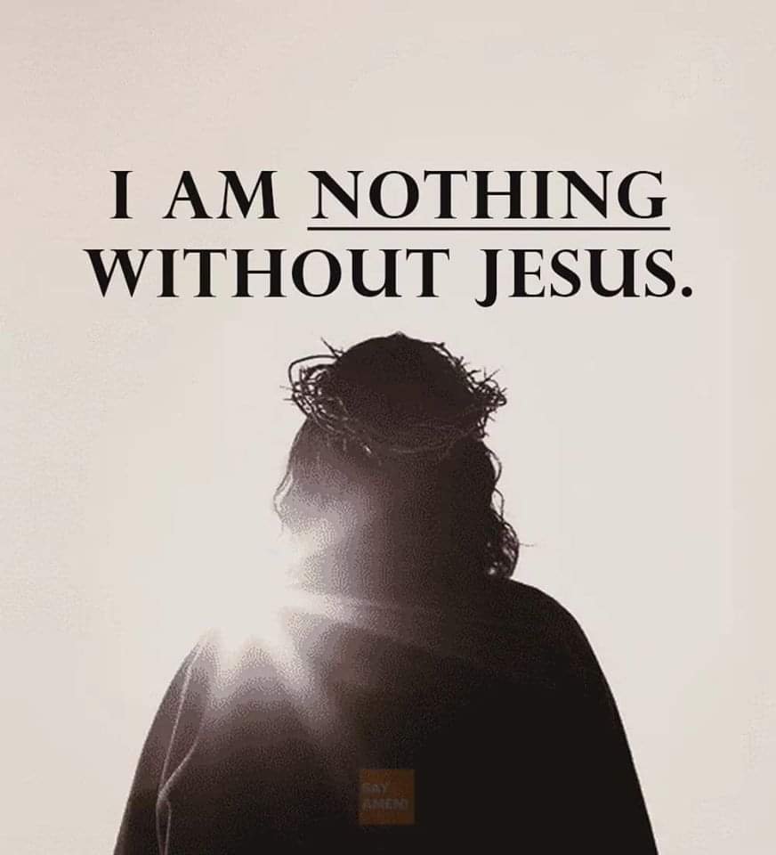 CoralWandi's tweet photo. #IAmNothingWithoutJesus 🛐 https://t.co/uvQM87aT4O