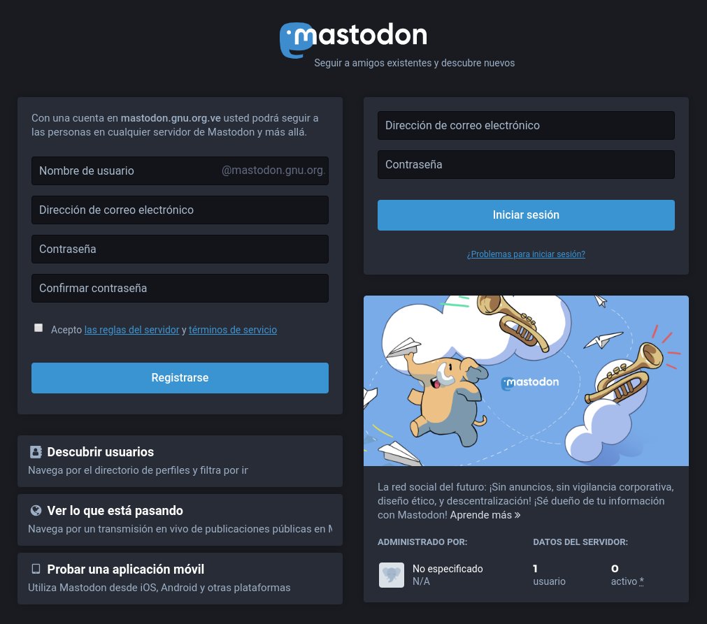 OctavioTRON's tweet photo. Receta paso a paso para implementar una instancia de #mastodon usando #Debian #GNU/#Linux (buster). https://t.co/SQNp56Q1ha https://t.co/j8TAEG87WL
