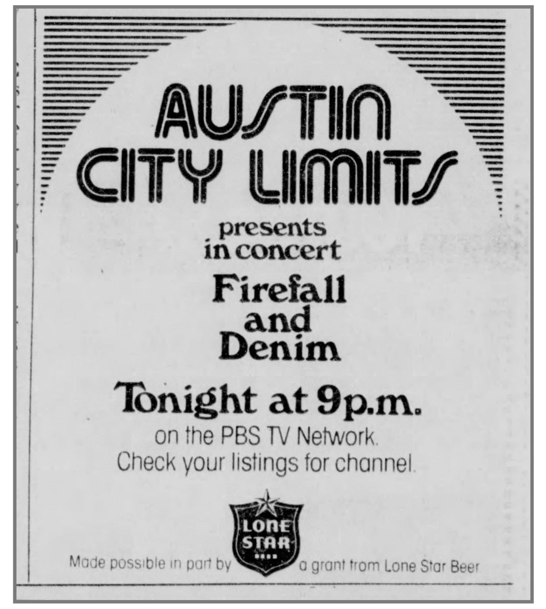 David_Muse's tweet photo. A look back at July 1977 with this #throwbackthursday treat thanks to the San Antonio Express newspaper. #flute #sax #Firefall #classicrock #rocklegends https://t.co/YIUeS0OCez