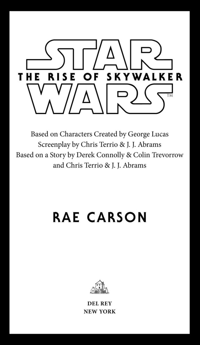 right off the bat i have to say this title page looks about as chaotic as tros is, so that's on brand. 