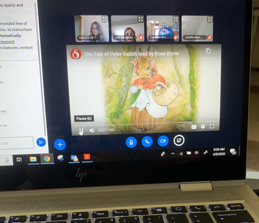 MrsShastaGift's tweet photo. Thanks to our rockstar learning specialist @RBodoin I was able to play the Zoom Image game AND import a @storylineonline with sound into my conference for a few kiddos today! They loved it! Thanks for your help!! #SPSatHome #McBrideJourney #funinfirst https://t.co/nOosjLRec6