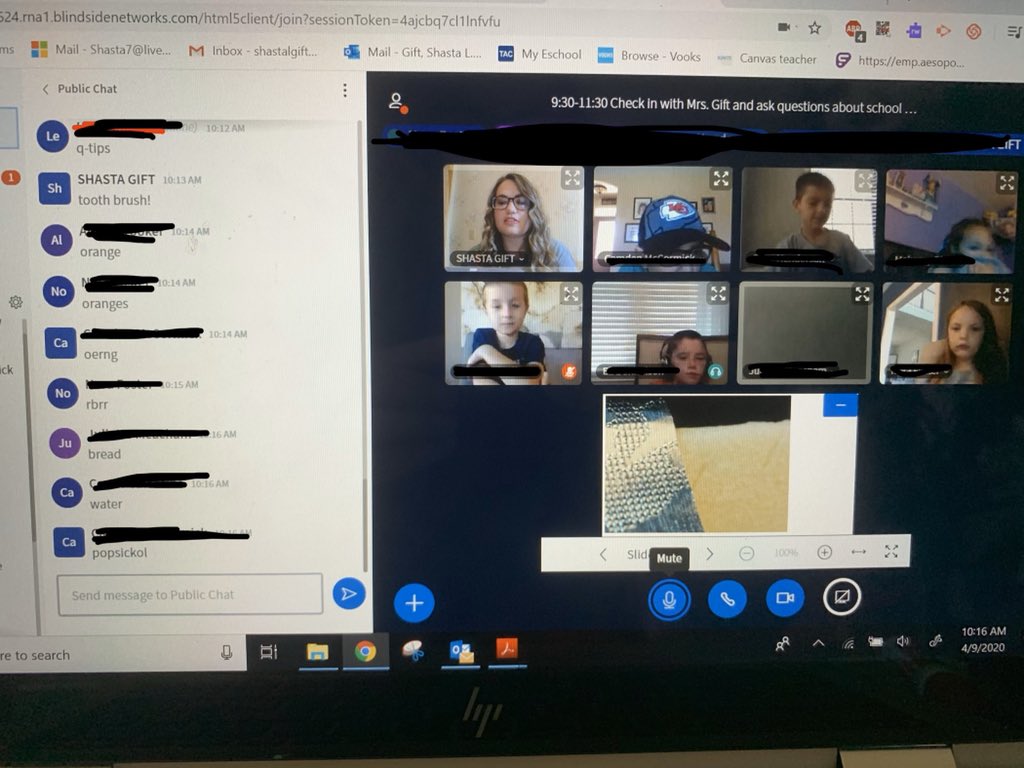 MrsShastaGift's tweet photo. Thanks to our rockstar learning specialist @RBodoin I was able to play the Zoom Image game AND import a @storylineonline with sound into my conference for a few kiddos today! They loved it! Thanks for your help!! #SPSatHome #McBrideJourney #funinfirst https://t.co/nOosjLRec6