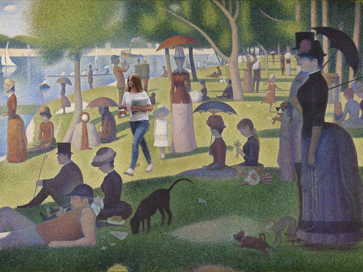 Georges Seurat - A Sunday Afternoon on the Island of La Grande Jatte