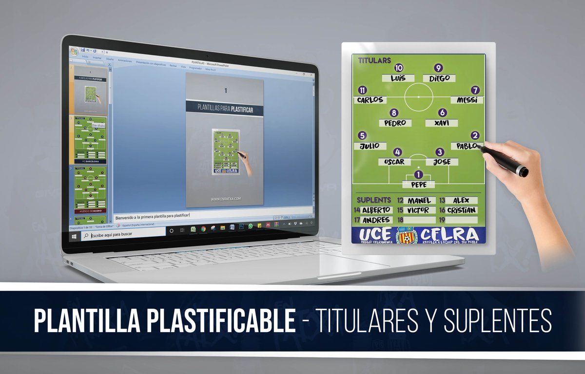 danilopez006's tweet photo. 🚨DESCARGA GRATUITA🚨
·
⭐️PLANTILLAS de TITULARES para Plastificar⭐️
·
✅Totalmente modificable al color y imagen corporativa de tu club🛡️
·
✅Fácil de borrar, 🔄rehacer,...
·
✅Solo necesitas blutac o celo y rotulador 🖍️
·
✅Mensaje claro y directo 🧠
·
Para obtenerlo
⬇️⬇️⬇️⬇️ https://t.co/qU8IXhb7FK