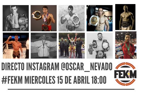 ¿Quieres entrenar online con algunos de los kickboxers mas destacados de españa?
#clubyinyang
<a href="/oscar_nevado/">oscar alberto nevado</a> @rikick11 <a href="/andoniig/">Andoni Iglesias</a> <a href="/aribushido78/">Abraham Roqueñi</a> 
<a href="/yohannaalonso13/">Yohanna Alonso</a> @ponceteamcordoba @ponce_thai @manukick @kevin_kick @cesarfight4life
@dinamitasanchez
@fekmania