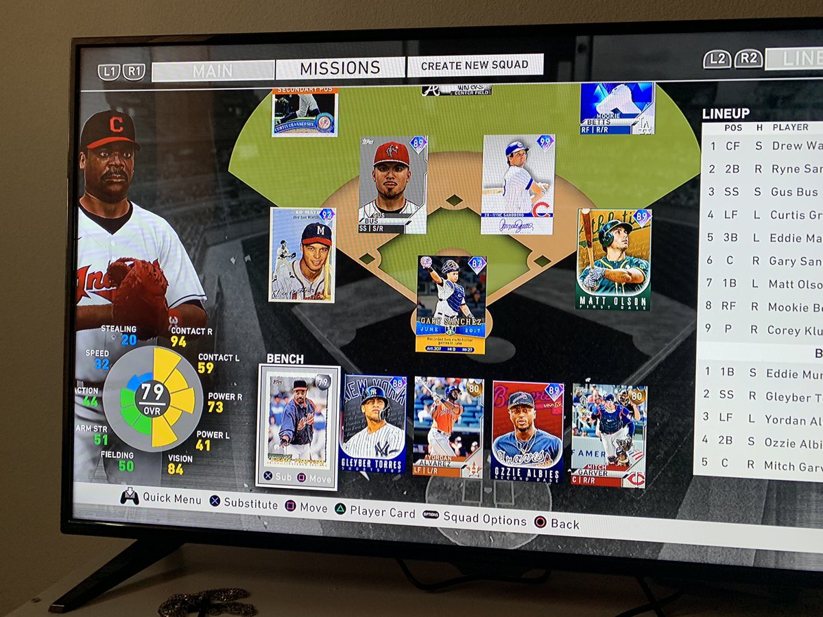 bravesnation's tweet photo. No money spent squad❄️ yes Ik my bullpen sucks https://t.co/wR3BvULqSz