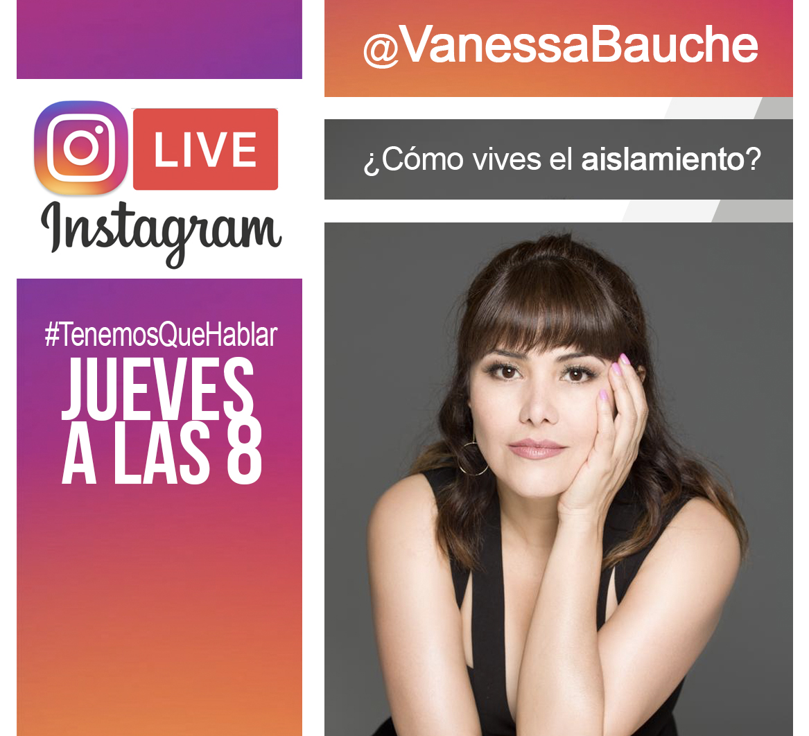 PrimeroSomos's tweet photo. Hoy 🔴EnVivo #JornadaInformativa con la actriz y activista @VanessaBauche 
20hrs ¿Cómo vives el aislamiento? Por #Instagram #InstagramLive en https://t.co/Yt8vqq4ZpR https://t.co/5TrtWu9kZF