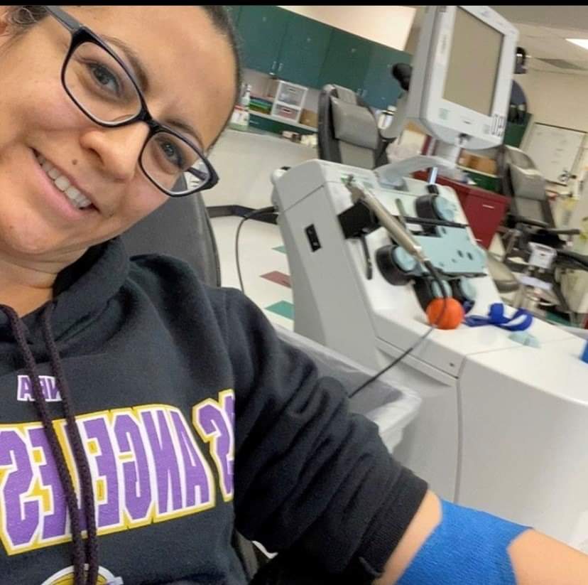 SetonCatholicAZ's tweet photo. There is a shortage of blood now and every little bit helps. Mrs. Kubasak gave blood this week and is encouraging others in her life to do the same! https://t.co/mMJ9r04KJ8