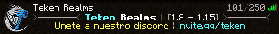 Teken Realms | Minecraft Network tweet media