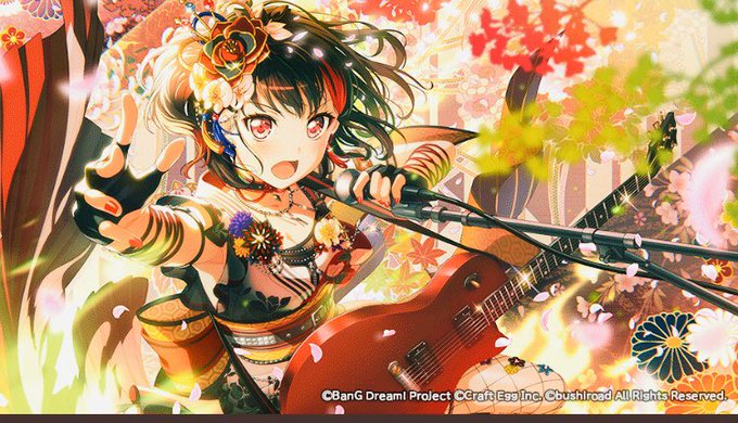 ガルパで 美竹蘭誕生日 が話題に バンドリ トレンディソーシャルゲームス