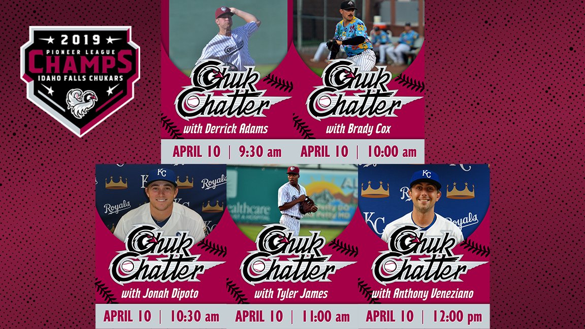 ifchukars's tweet photo. Chuk Chatter, our Instagram Live interview series, begins tomorrow at 9:30 AM! Here's the early slate for tomorrow, go to our Instagram page (https://t.co/KjAikUTxN1) to watch them all! https://t.co/93o3MCQZ5n