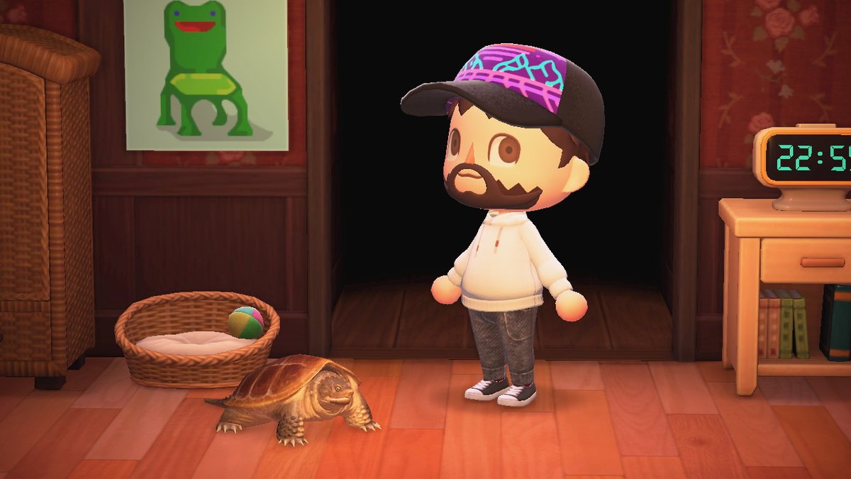 Mothrok's tweet photo. my dogs weird #AnimalCrossing #ACNH #NintendoSwitch https://t.co/F97UydxSjV