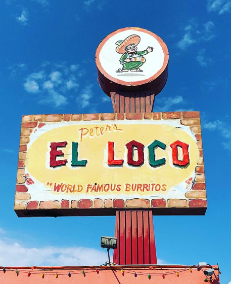 PetersElLocoWC's tweet photo. Welcome to El Loco home of the El Loco Taco, can I take your order? 🤪🌮 Did you know? Peter's El Loco is the restaurant where Good Burger was filmed!?  Share a fun fact about yourself with us! #GoodBurgr #Nostalgic #90skid #calockdown https://t.co/BscNmxqSZe