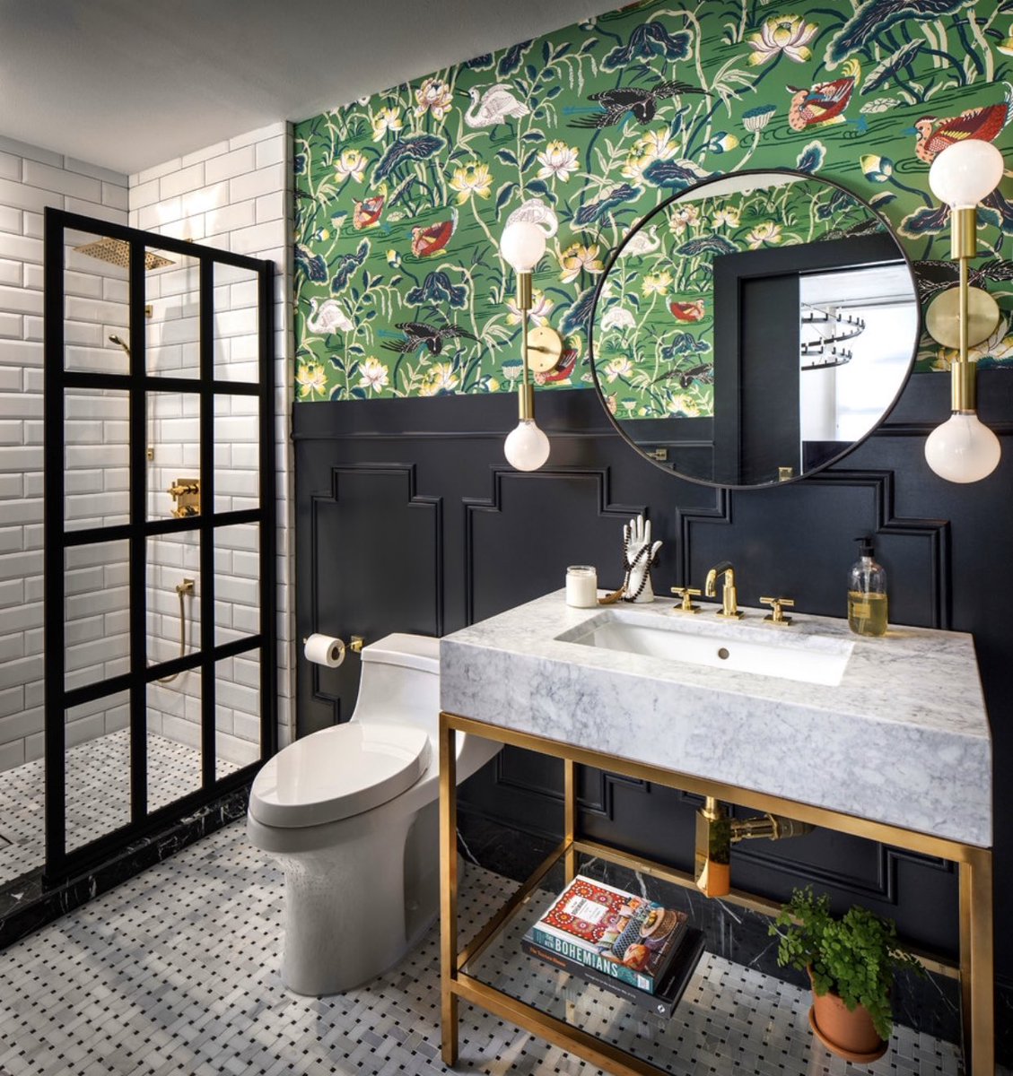 What’s your style bathroom?1. Eclectic2. Modern3. Transitional4. Traditional