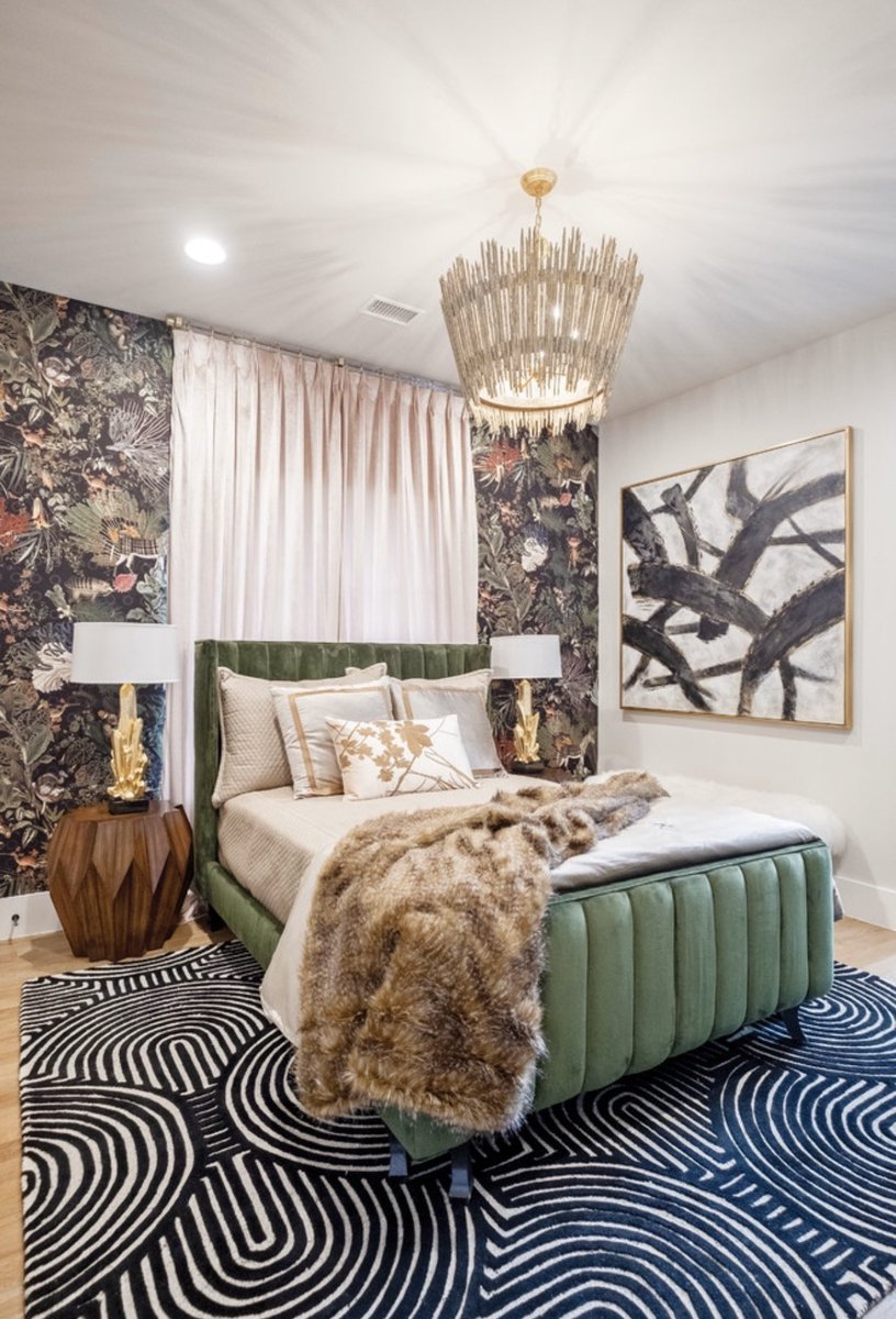 What’s your style bedroom?1. Contemporary2. Eclectic3. Traditional4. Mid Century