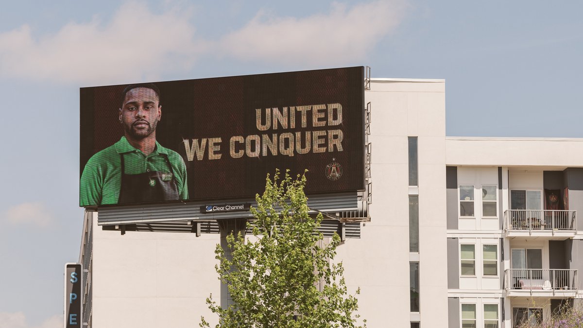 We are with you, Atlanta ❤🖤
Thank you to those serving our city.

United We Conquer.