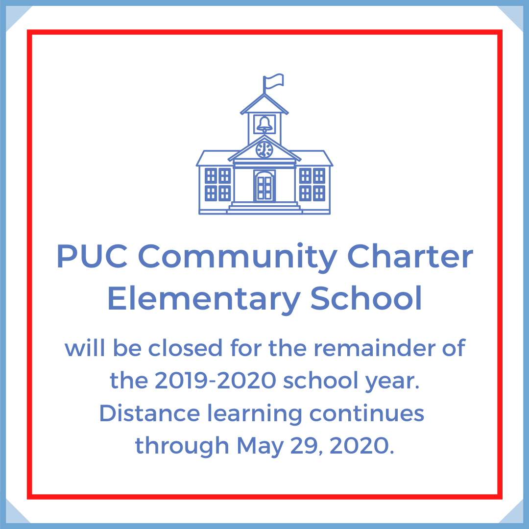 puccces's tweet photo. Our campus will remain closed through the end of the school year. Distance learning will continue through May 29, 2020.

Nuestro sitio permanecerá cerrado hasta el final del año escolar. La educación a distancia continuará hasta el 29 de mayo de 2020. https://t.co/IUE32HFo1i