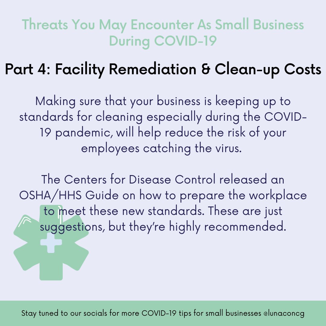 LunaconCG's tweet photo. Today's focus is on keeping facilities sanitary and safe during #covid19. As millions of businesses close during the pandemic, those allowed to stay open are being closely monitored by law enforcement to comply with standards set by OSHA/HHS. https://t.co/vu7Ttnkmg9