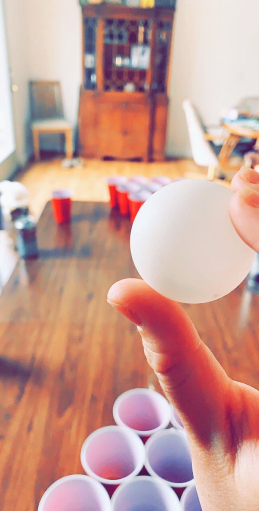 JessDennis19's tweet photo. Thursday’s are for Brushing up the skills
#beerpong #flippycup https://t.co/Zq7sJuxZ16